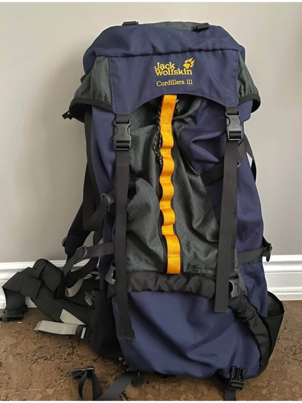 Jack Wolfskin Cordillera III Backpack - 55-65L, heavy duty trekking, camping